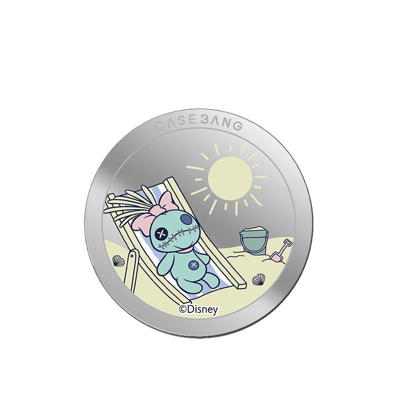 Porte-monnaie support MagSafe ours en peluche à la crème glacée