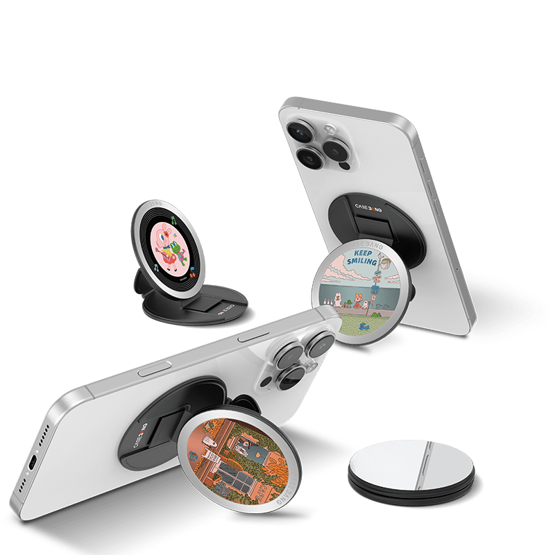 Afternoon Sunshine MagSafe Grip Stand - CaseBangMagsafe Grip StandCaseBangBase Stand + Back Cover