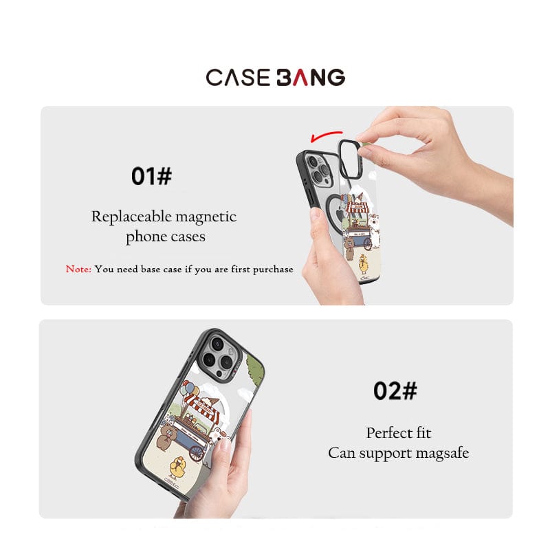 Baked Bear Imagisnap - CaseBangImagisnapCaseBangiPhone 13Back Cover