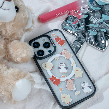 Bear With Friend Imagisnap - CaseBangImagisnapCaseBangiPhone 13Back Cover+Base Case