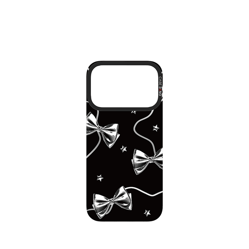 Black Silvery Imagisnap - CaseBangImagisnapCaseBangiPhone 17 Pro MaxBack Cover