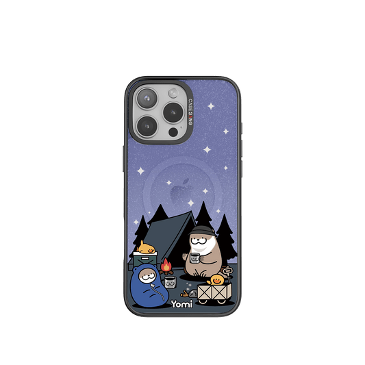 Camping Otter Imagisnap - CaseBangImagisnapCaseBangiPhone 16eBack Cover+Base Case
