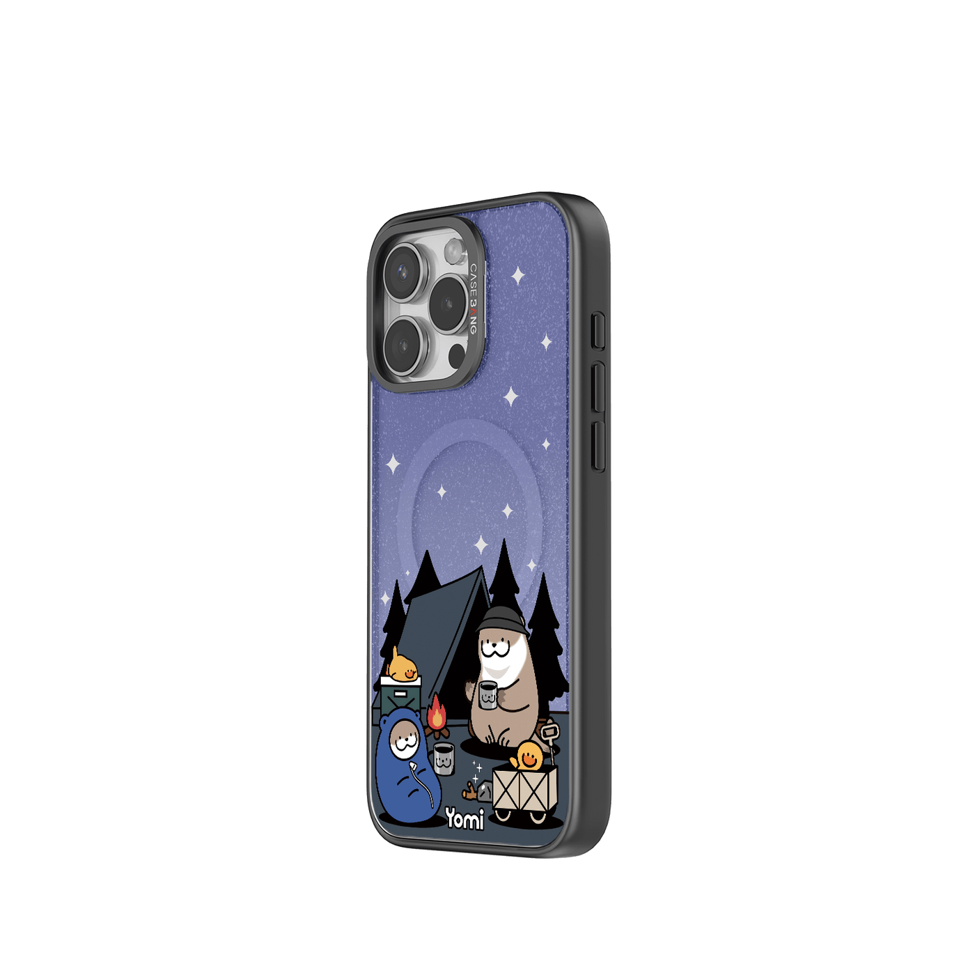 Camping Otter Imagisnap - CaseBangImagisnapCaseBangiPhone 16eBack Cover+Base Case