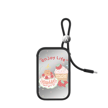 CaseBang STRABERRY CAKE/For Lightning Dessert Dairy Power Bank Build-in Cable
