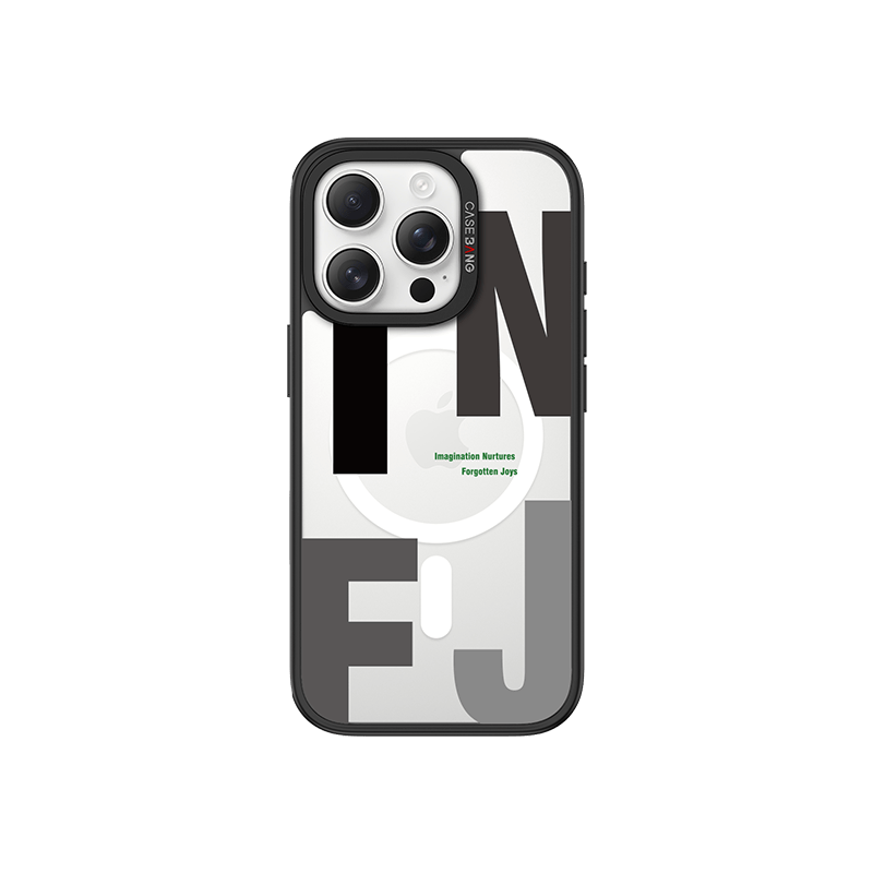 CaseBang Imagisnap MBTI magsafe interchangeable phone case For iPhone 13-16 series iPhone 16 Pro Max / Back Cover+Base Case MBTI-Infj Personality imagisnap