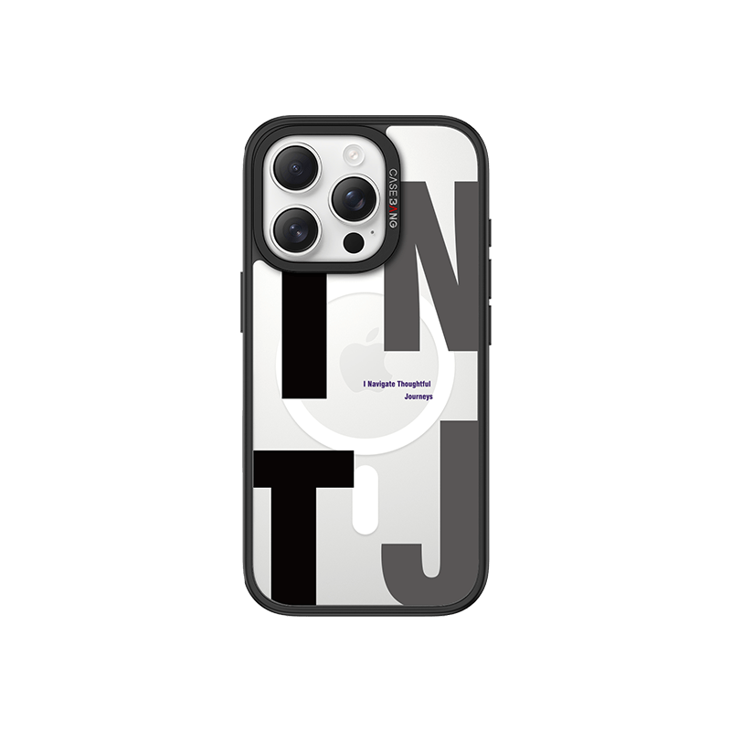 CaseBang Imagisnap MBTI magsafe interchangeable phone case For iPhone 13-16 series iPhone 16 Pro Max / Back Cover+Base Case MBTI-Intj Personality imagisnap