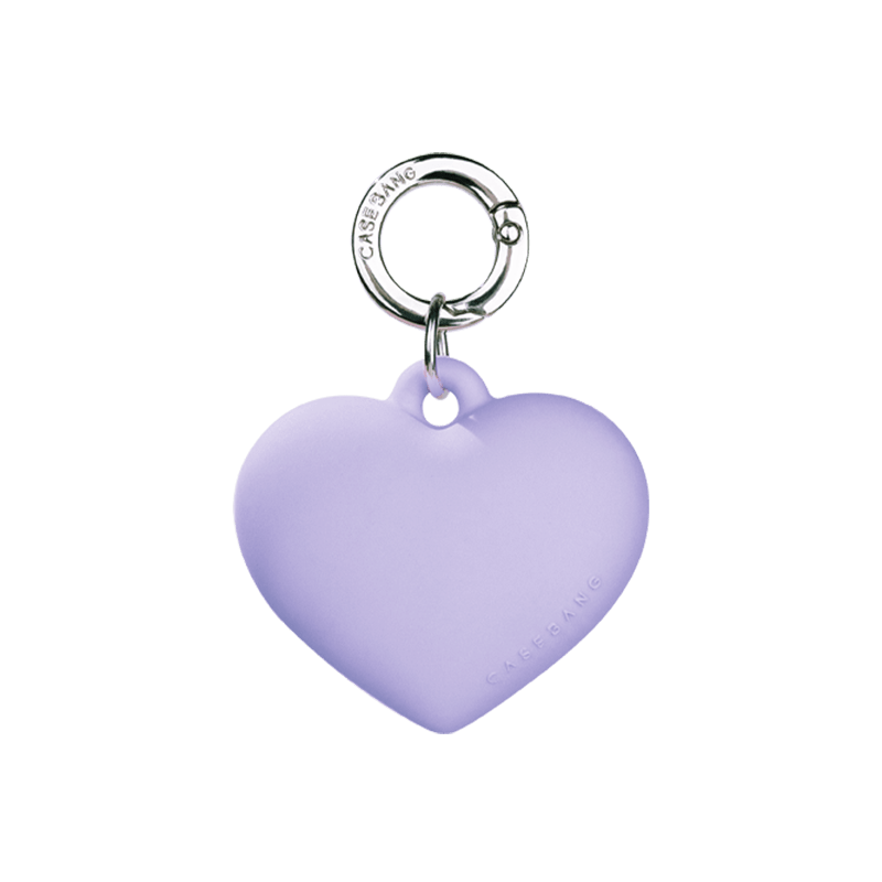 CaseBang Pendant 3D Heart-Shaped pendant Purple 3D Heart-Shaped pendant