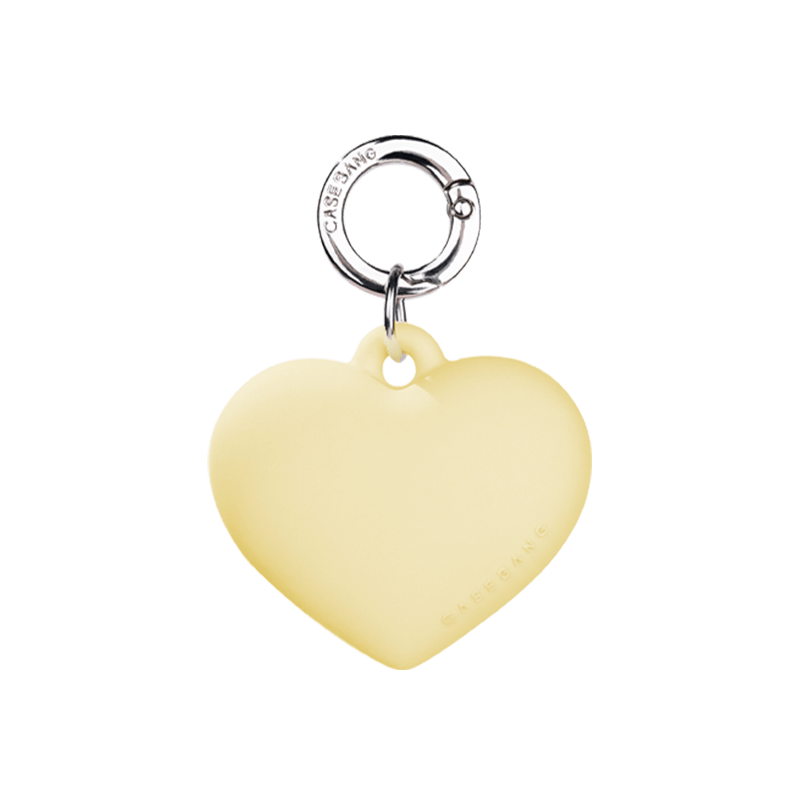 CaseBang Pendant 3D Heart-Shaped pendant Yellow 3D Heart-Shaped pendant