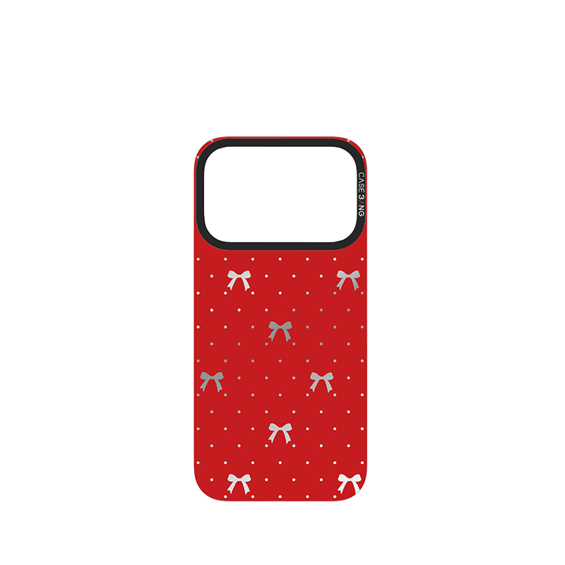 Classic Red Bow Imagisnap - CaseBangImagisnapCaseBangiPhone 17 Pro MaxBack Cover