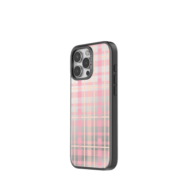 CREAMY PINK PLAID Imagisnap - CaseBangImagisnapCaseBangiPhone 13Back Cover+Base Case