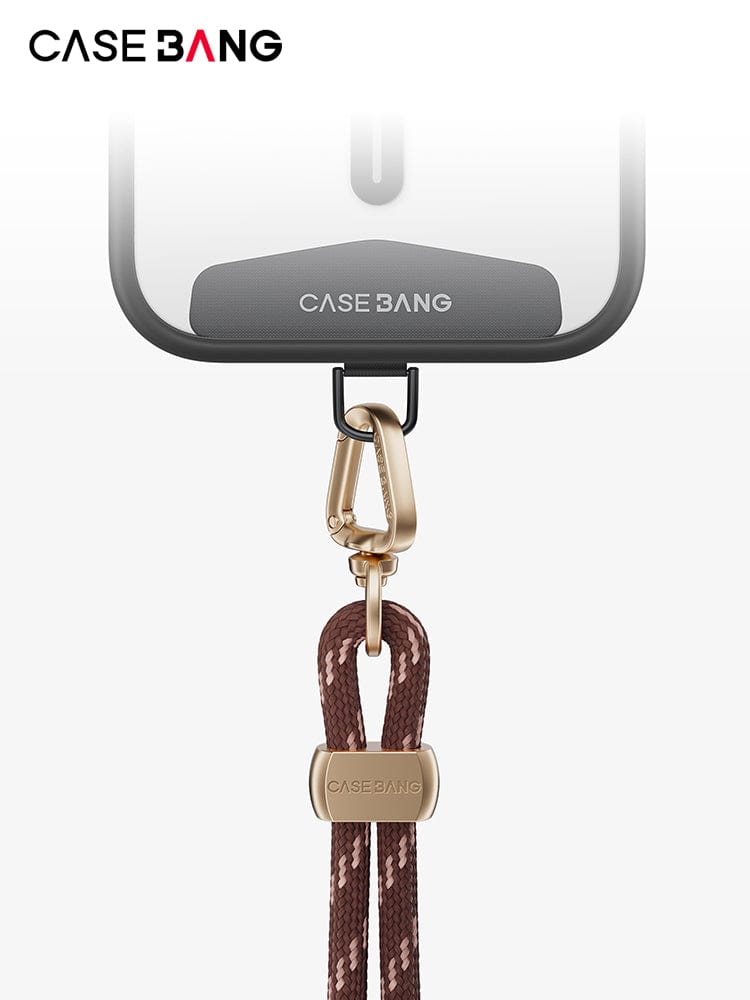 Cross - body Braid Charm - CaseBangCross - body CharmCaseBangBrown