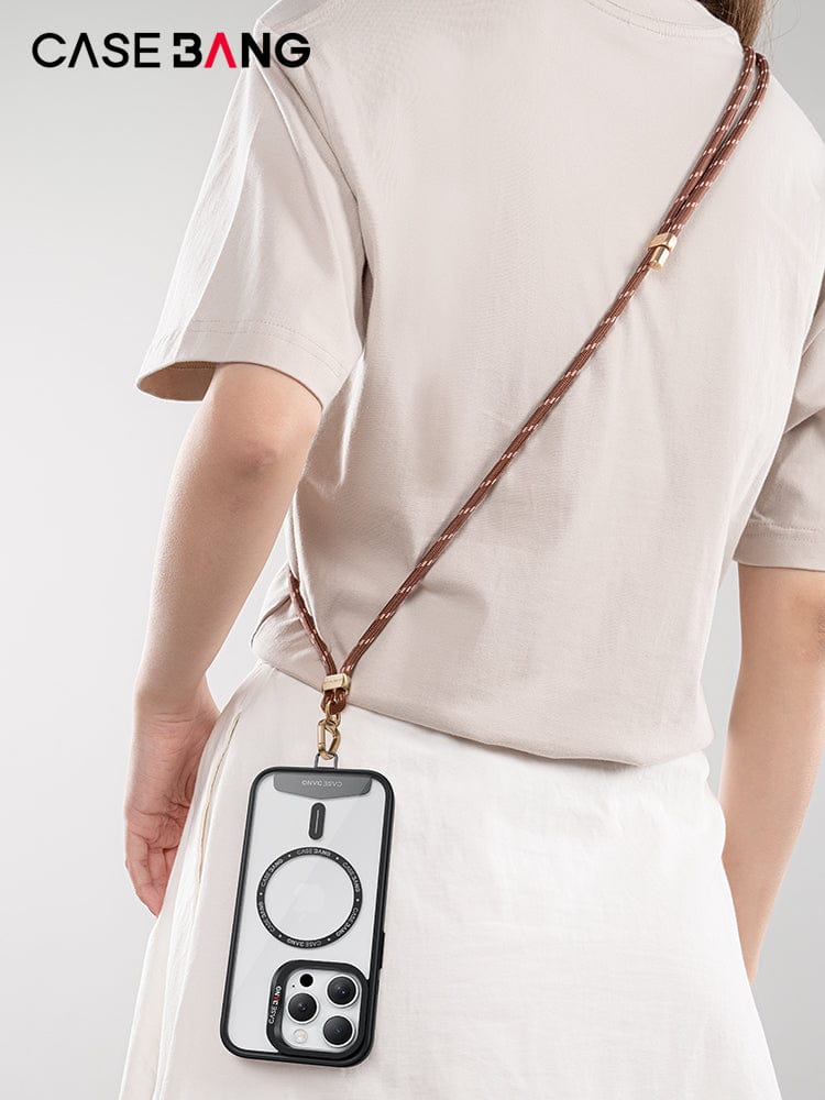 Cross - body Braid Charm - CaseBangCross - body CharmCaseBangBrown