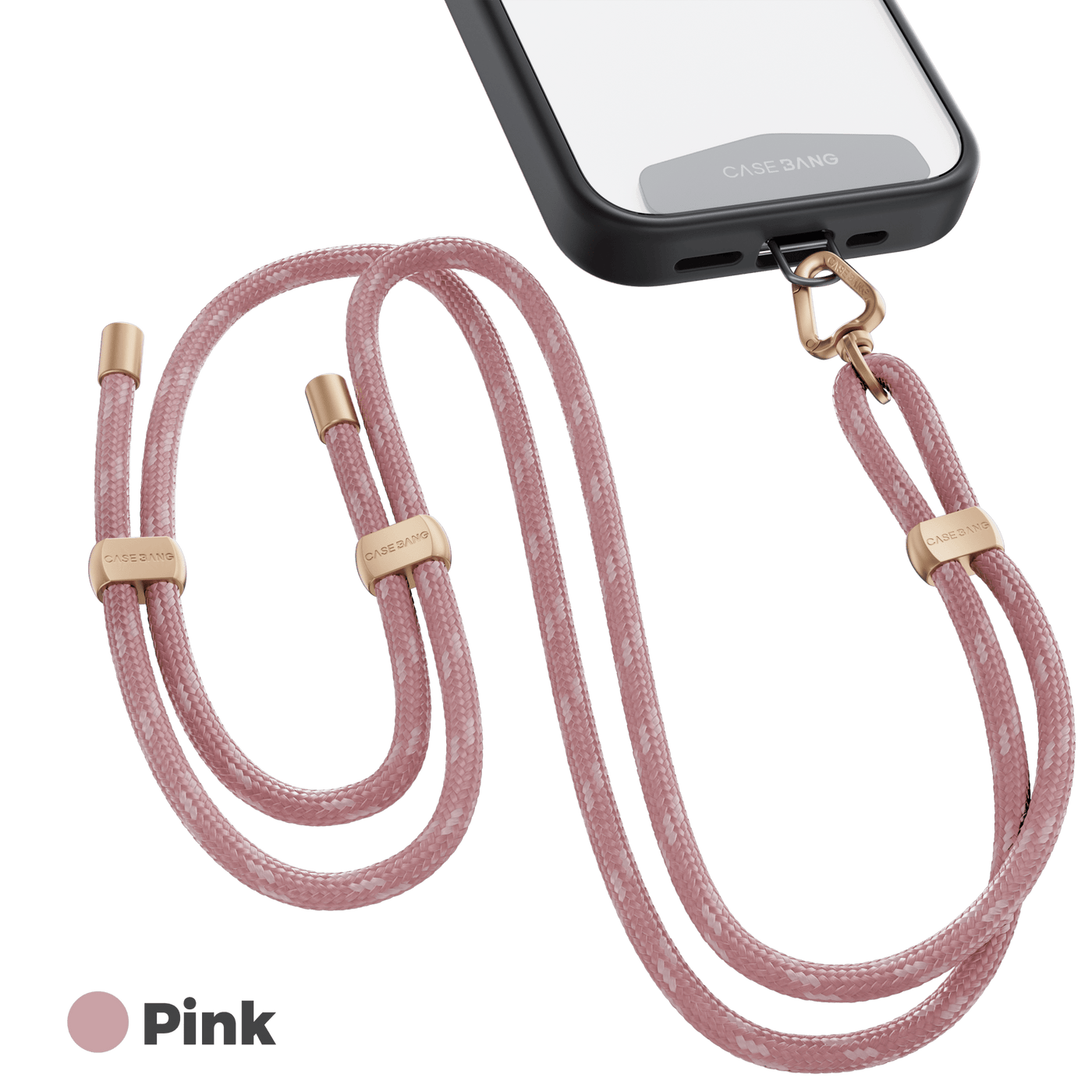 Cross - body Braid Charm - CaseBangCross - body CharmCaseBangPink