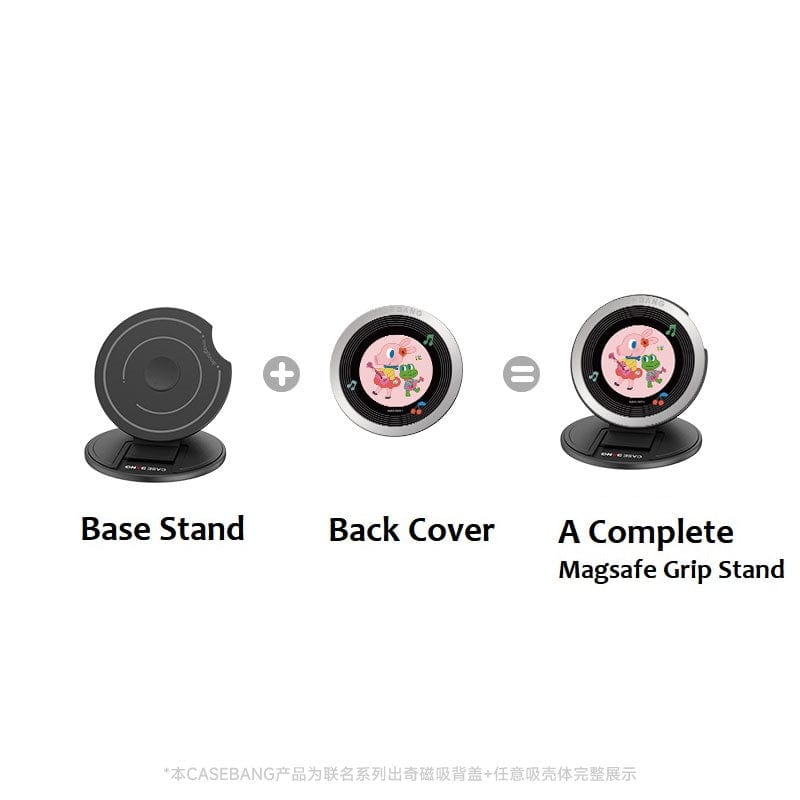 Daisy Records MagSafe Grip Stand - CaseBangMagsafe Grip StandCaseBangBase Stand + Back Cover