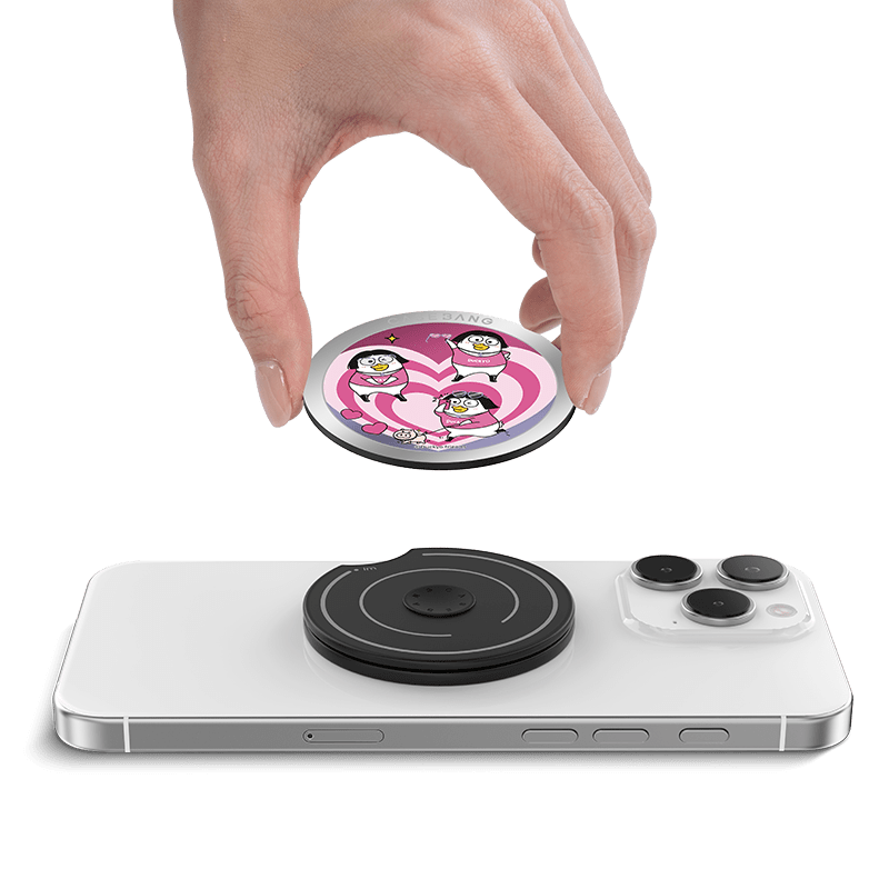 Delicate Duckyo MagSafe Grip Stand - CaseBangMagsafe Grip StandCaseBangBack Cover