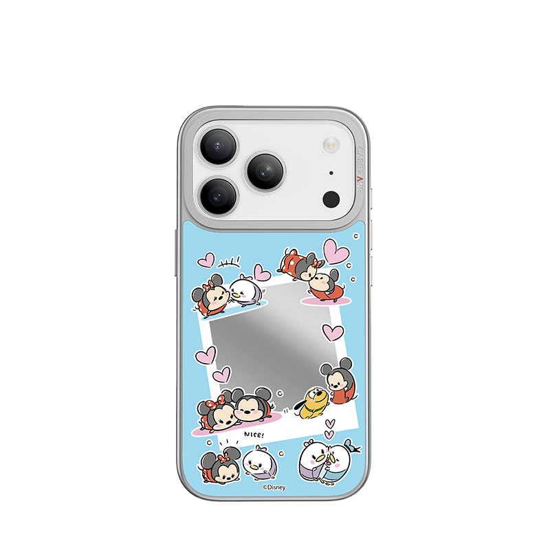 Disney Tsum Tsum Silver Unijoy - CaseBangUnijoyCaseBangMickey Friends FrameiPhone 14 Pro