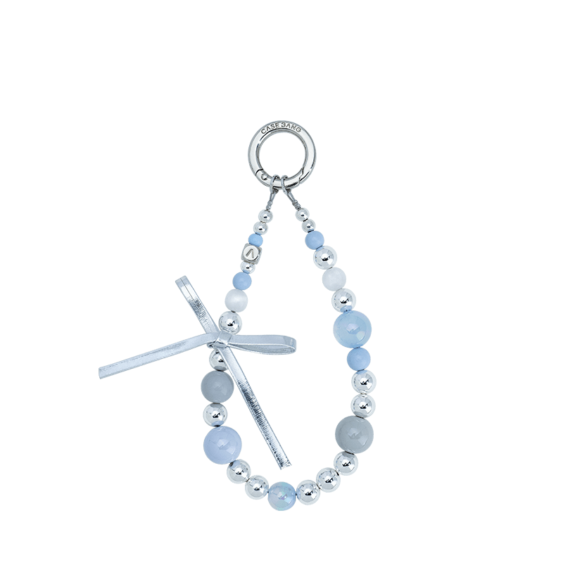 Dreamy Blue Bow Wrist Strap - CaseBangWrist StrapCaseBang