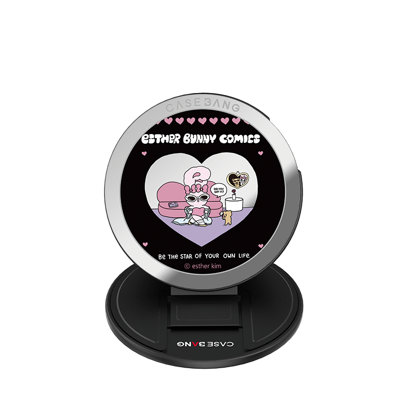 Esther Bunny MagSafe Grip Stand - CaseBangMagsafe Grip StandCaseBangStar Esther BunnyBase Stand + Back Cover