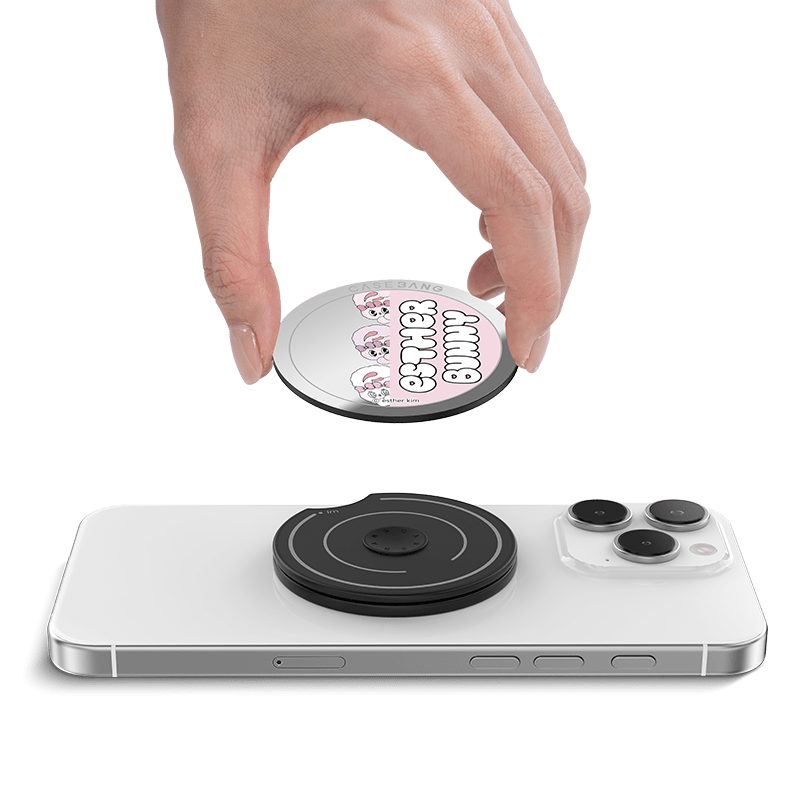 Esther Bunny MagSafe Grip Stand - CaseBangMagsafe Grip StandCaseBangStar Esther BunnyBack Cover