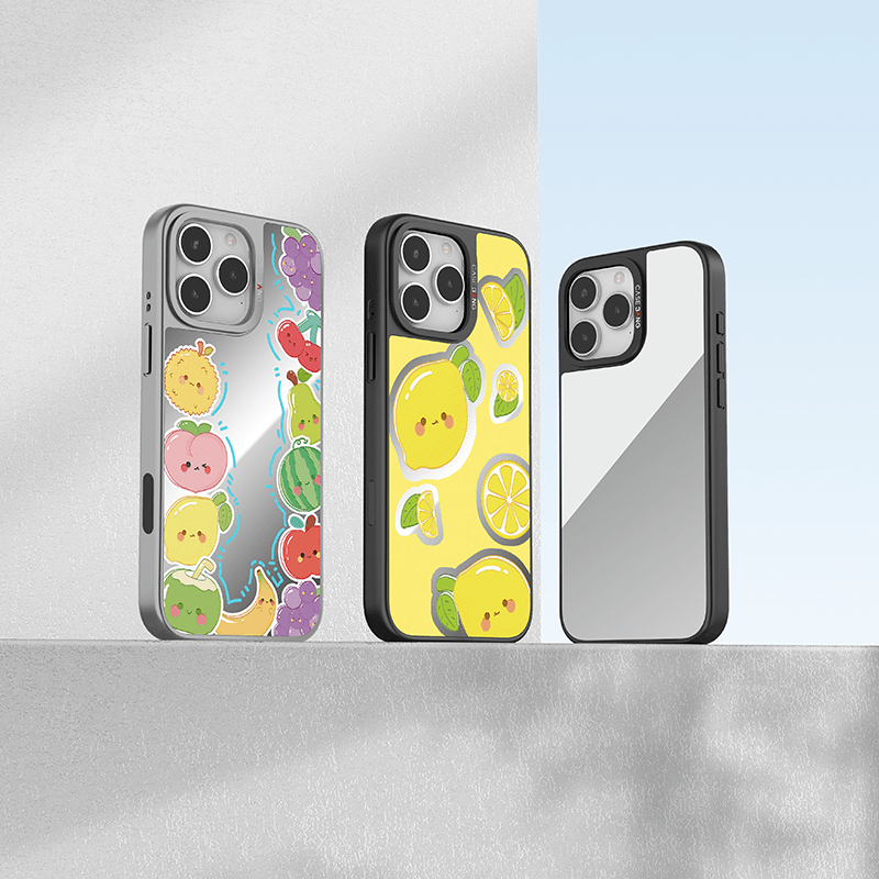 Fruit Series Silver Unijoy - CaseBangUnijoyCaseBangBanana FriendsiPhone 14 Pro