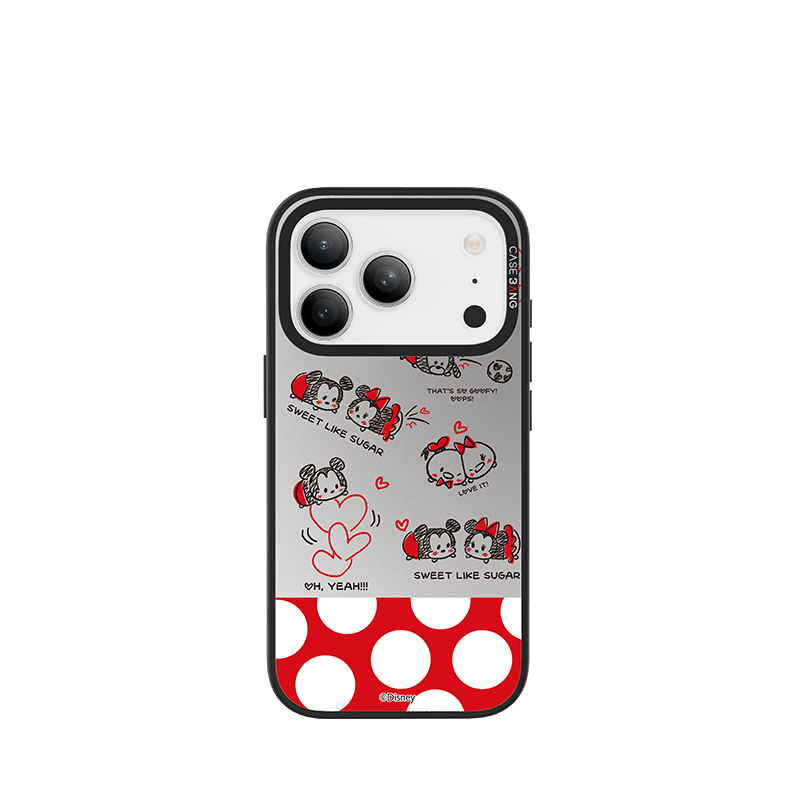 Mickey& Minnie Polka Love Imagisnap - CaseBangImagisnapCaseBangiPhone 17 ProBack Cover+Base Case