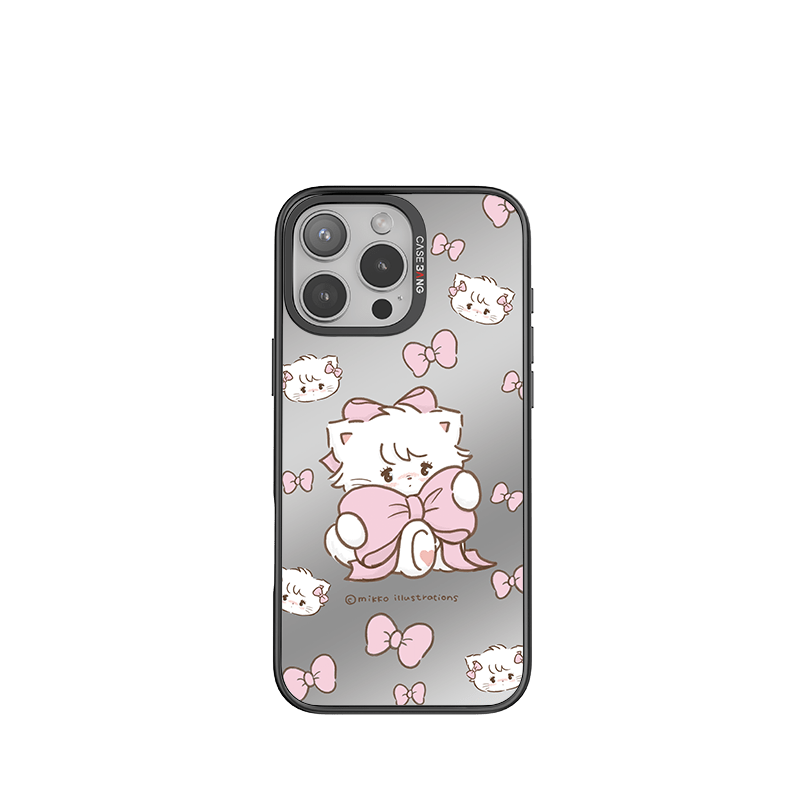 Mousse & Ribbon Bow Imagisnap - CaseBangImagisnapCaseBangiPhone 16 Pro MaxBack Cover+Base Case