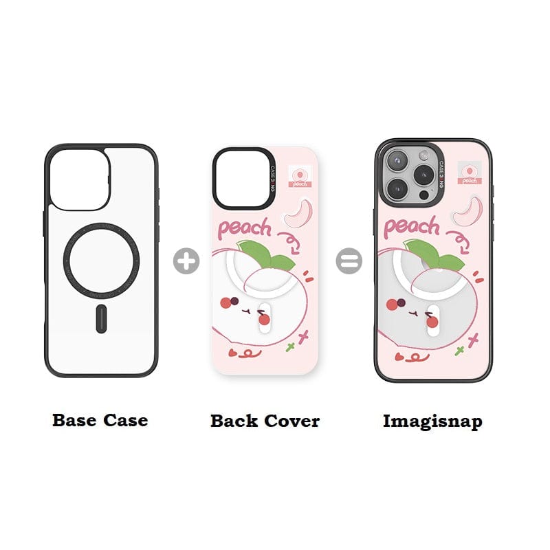 Peach Out Imagisnap - CaseBangImagisnapCaseBangiPhone 16 Pro MaxBack Cover+Base Case