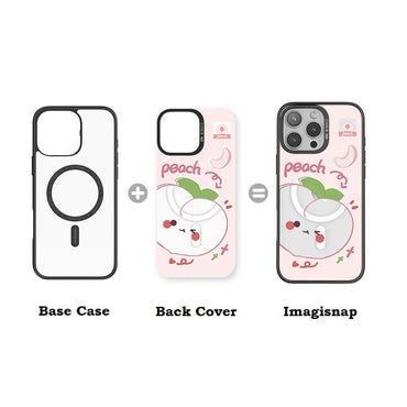 Peach Out Imagisnap - CaseBangImagisnapCaseBangiPhone 16 Pro MaxBack Cover+Base Case