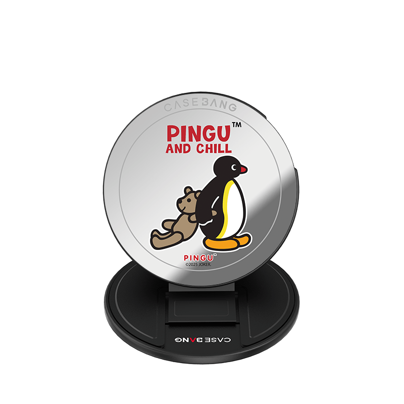 Pingu Series MagSafe Grip Stand - CaseBangMagsafe Grip StandCaseBangPingu&TeddyBase Stand + Back Cover
