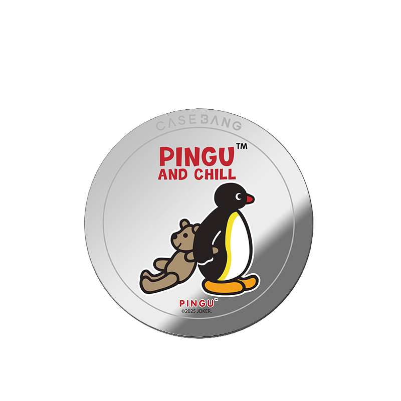 Pingu Series MagSafe Grip Stand - CaseBangMagsafe Grip StandCaseBangPingu&TeddyBack Cover
