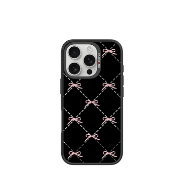 PLAID BOW Imagisnap - CaseBangImagisnapCaseBangiPhone 16 Pro MaxBack Cover+Base Case