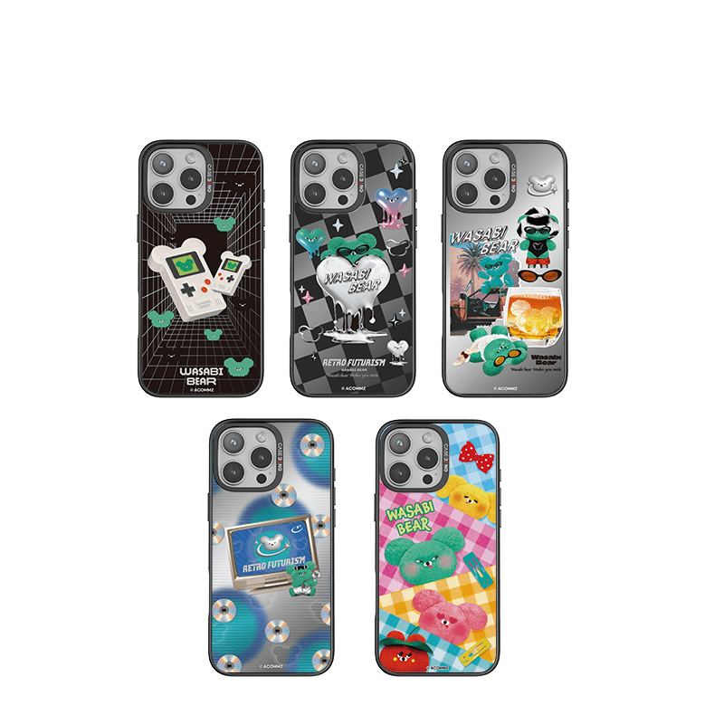 Wasabi Bear Debut Imagisnap - CaseBangImagisnapCaseBangiPhone 16 Pro MaxBack Cover