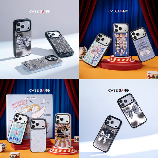 Casebang Style Weekly｜New Silvery Bow & Disney Dumbo Releases for iPhone 13–17 & Samsung S24/S25 Ultra - CaseBang