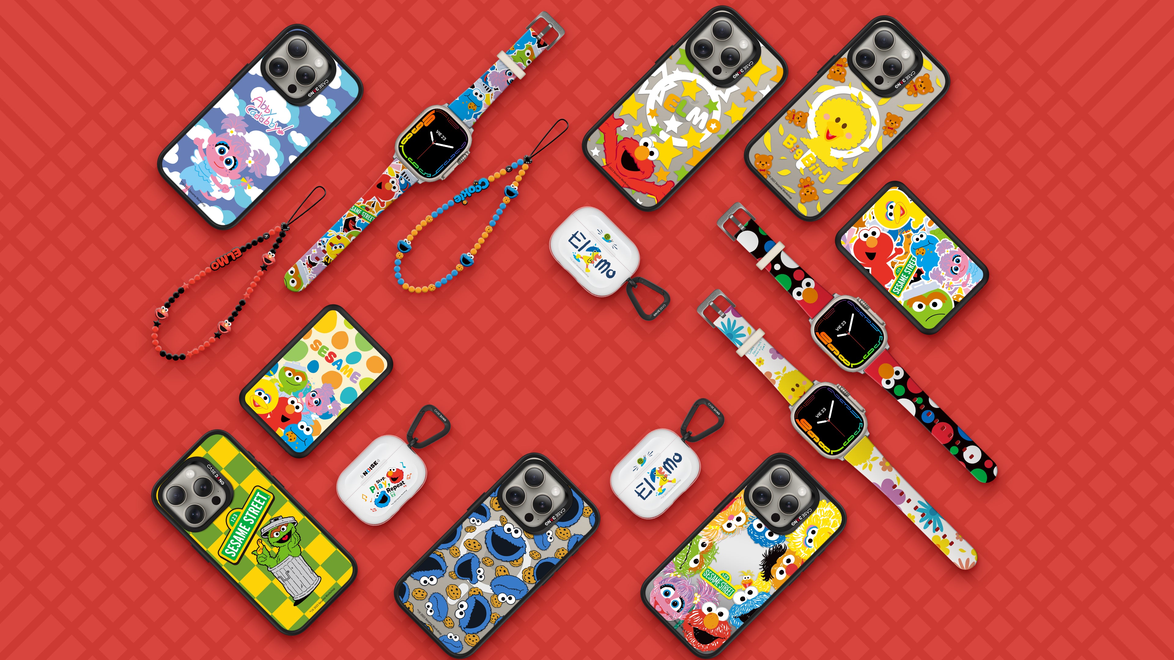 独家芝麻街iPhone 和三星手机壳- CaseBang 系列