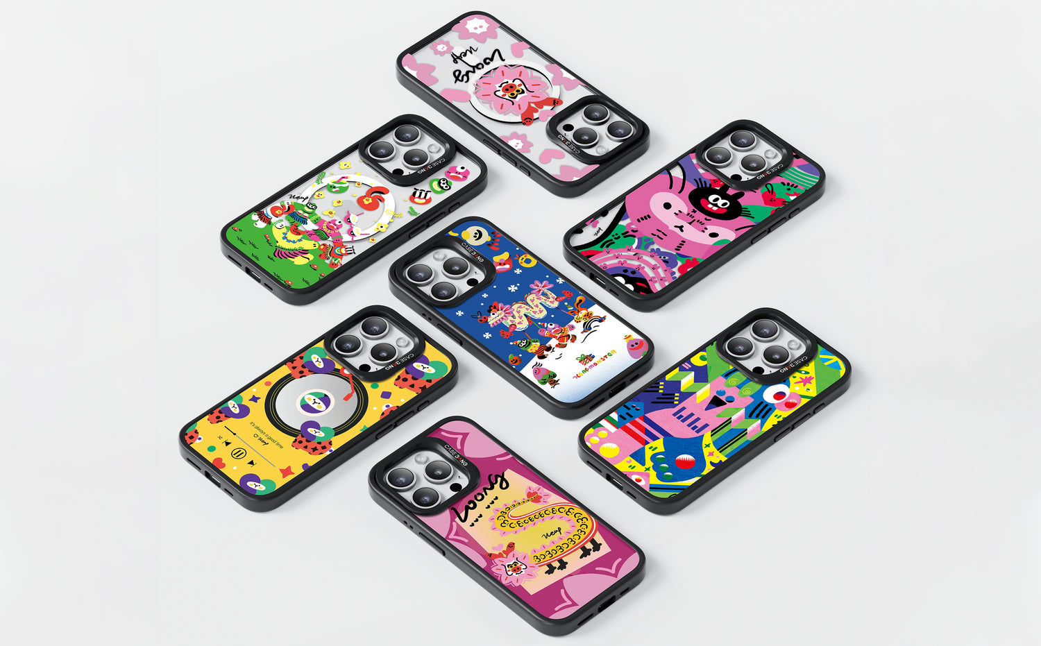 casebang 7 Leaf Monster series