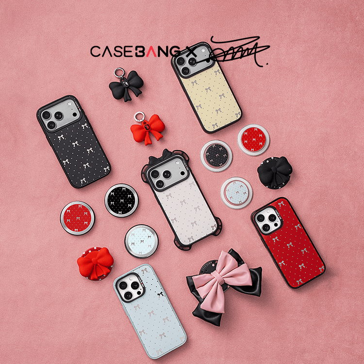 Polka Dot Bow Series - CaseBang