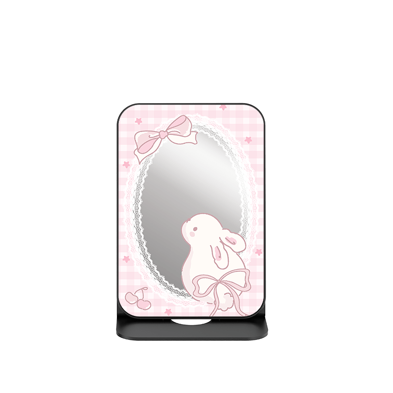 Rabbit in the mirror MagSafe Wallet Stand
