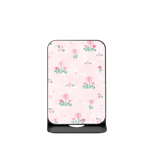 PINKY TULIPS Magsafe Wallet Stand