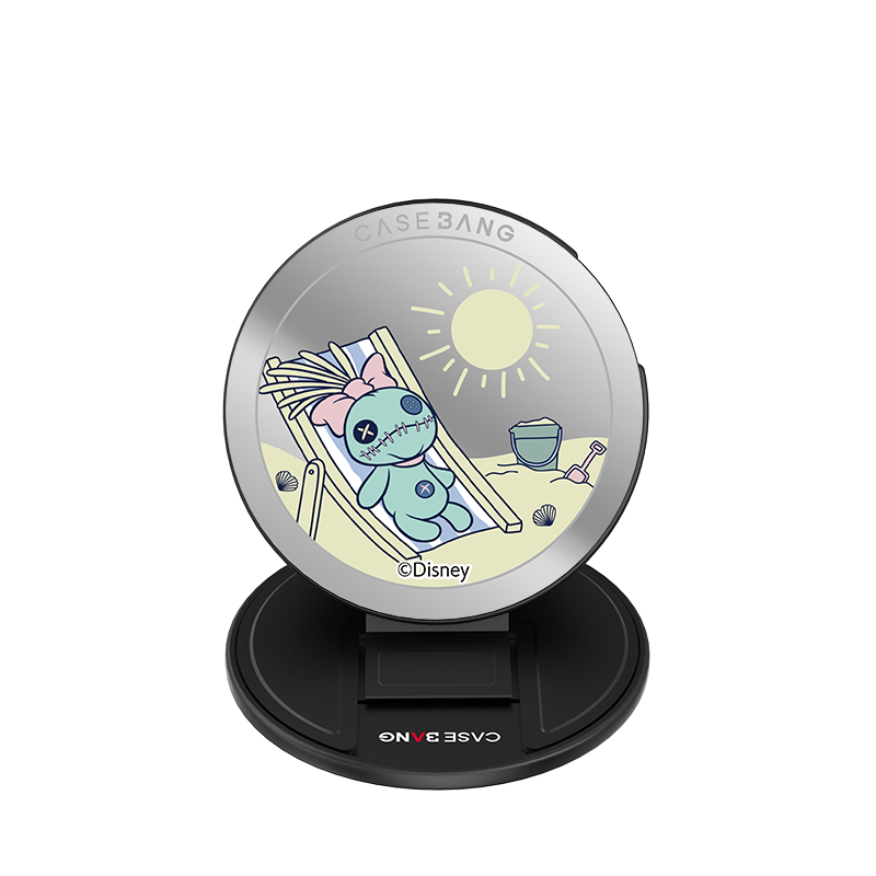 Porte-monnaie support MagSafe ours en peluche à la crème glacée