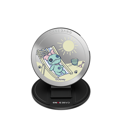 Porte-monnaie support MagSafe ours en peluche à la crème glacée