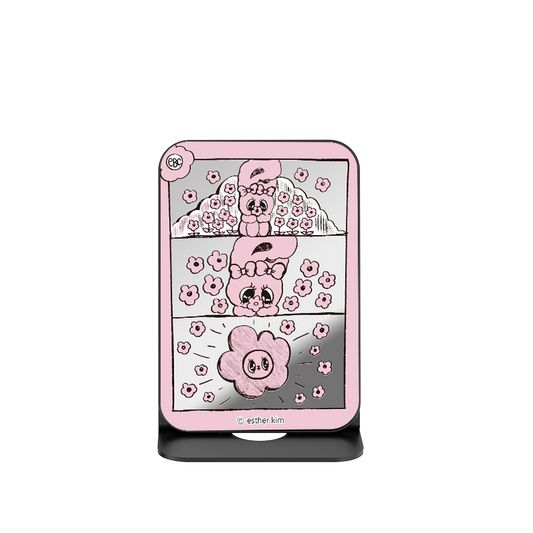 Esther Bunny MagSafe Wallet Stand
