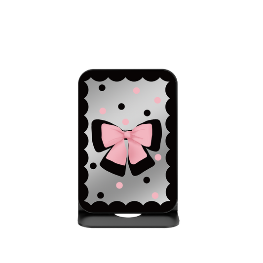 POLKA DOTS BOW Magsafe Wallet Stand