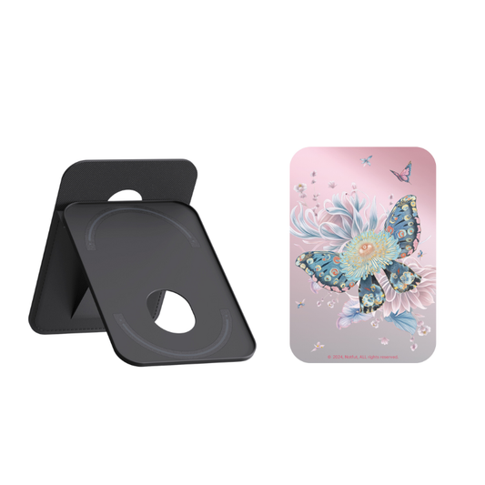 Oriental Butterfly Magsafe Wallet Stand