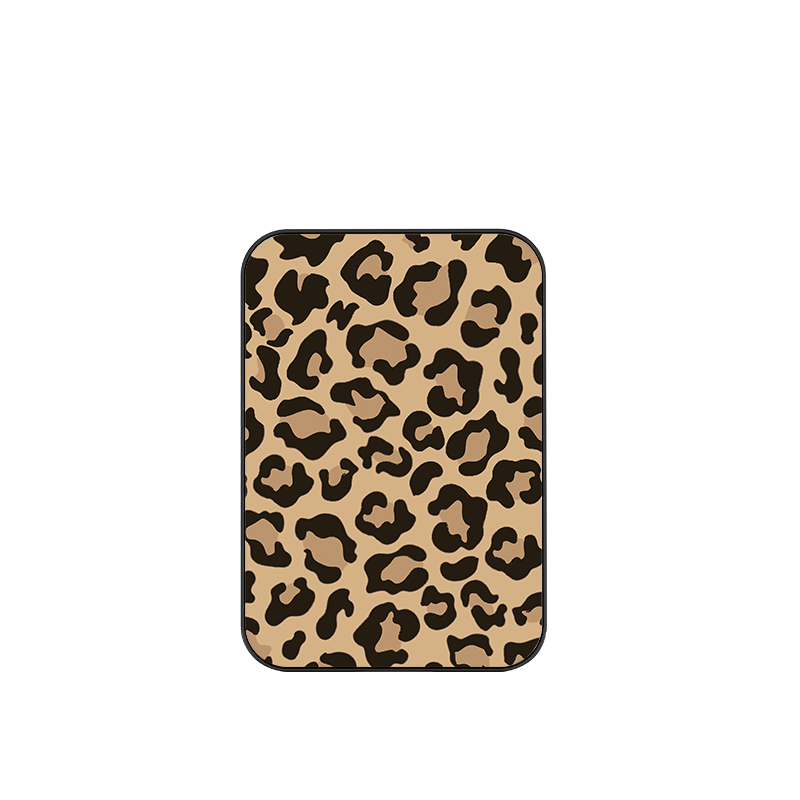 Classic Leopard Magsafe Wallet Stand