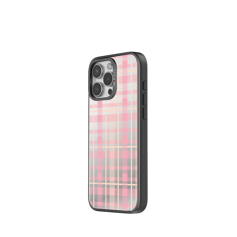 CREAMY PINK PLAID Imagisnap