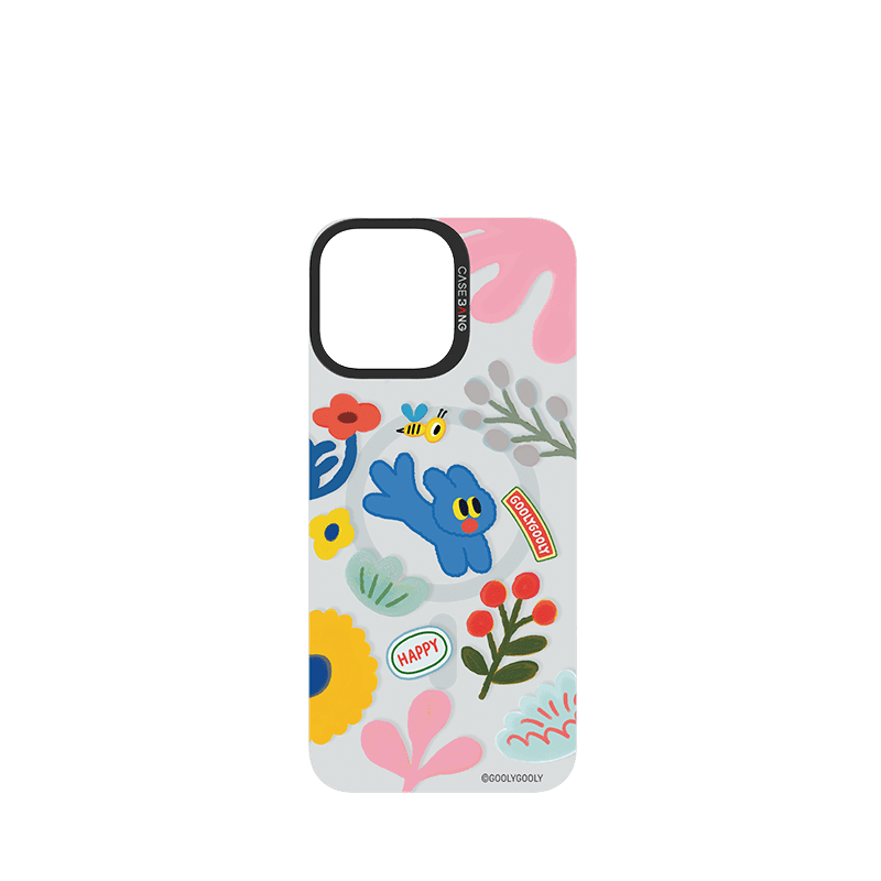 CaseBang Imagisnap Patchwork Dreams magsafe interchangeable phone case For iPhone 13-16 series iPhone 16 Pro Max / Back Cover Funny Playtime Imagisnap
