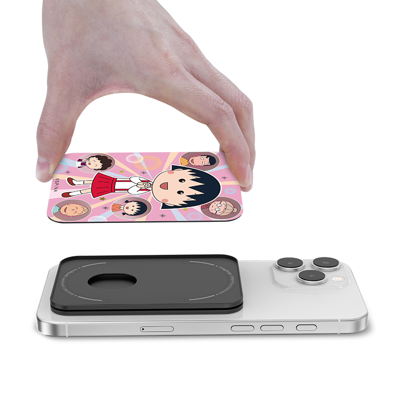 Chibi Maruko-chan MagSafe Wallet Stand