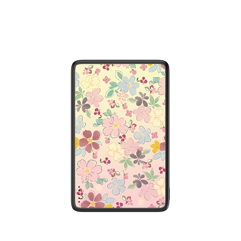 Blooming Flowers Magnetic Power Bank