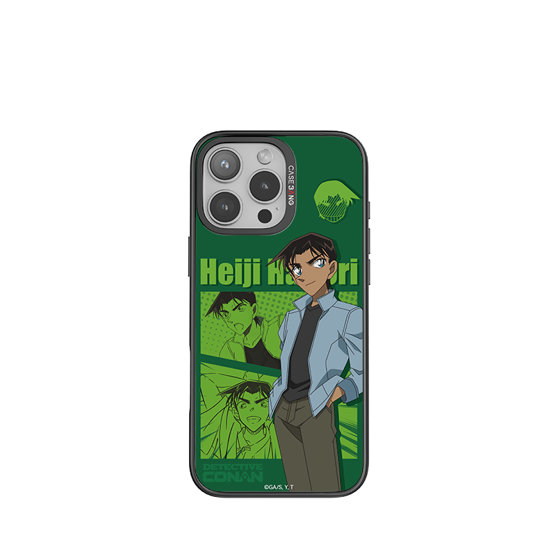 casebang green interchangeable phone case Conan Panels magsafe compatible
