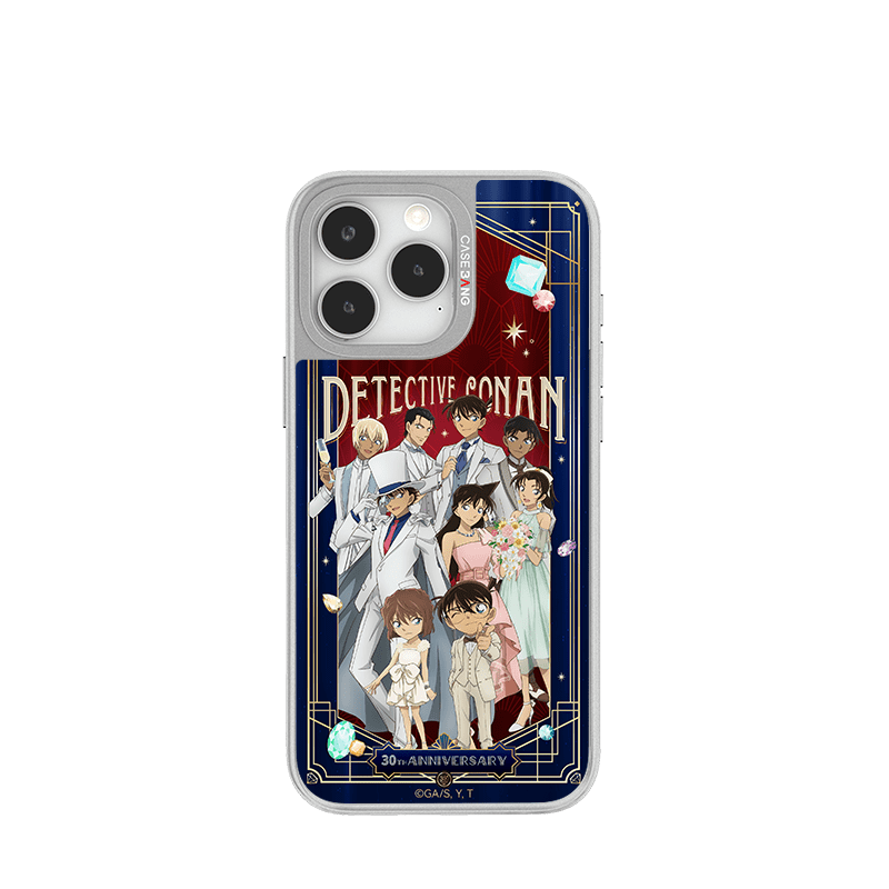 CaseBang Unijoy DETECTIVE CONAN Silver Unijoy Gem Conan Anniversary / iPhone 14 Pro DETECTIVE CONAN Silver Unijoy